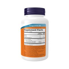 Viên Uống Dầu Cá Cô Đặc Double Strength DHA-500 Fish Oil Omega 3 NOW Hỗ Trợ Sức Khoẻ Trí Não (Hộp 90 - 180 viên) - YoungFit