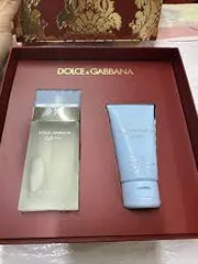 Set Nước Hoa Dolce & Gabbana Light Blue Cho Nữ (50ml + 50ml) - Hương Tươi Mát Sang Trọng, Quà Tặng Hoàn Hảo