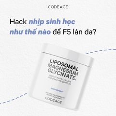 Viên Bổ Sung Magie Codeage Liposomal Magnesium Glycinate - Hỗ Trợ Cơ, Thần Kinh và Hệ Miễn Dịch, 240 Viên Nén Không GMO, Thuần Chay