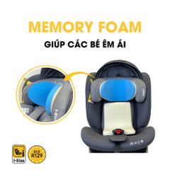 Ghế Ô Tô Jovikids Ranger Xoay 360 - An Toàn R129/i-Size & Isofix Cho Bé Cao 40-150 cm - Đổi 1 Trong 15 Ngày, Bảo Hành 2 Năm