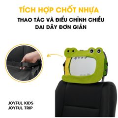 Gương Ô Tô Cho Bé Jovikids - Gương Quan Sát An Toàn, Dễ Dàng Lắp Đặt Trên Xe, Phụ Kiện Tiện Lợi Cho Bố Mẹ