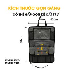Túi Đựng Đồ Trên Xe Hơi Chính Hãng Jovikids - Tổ Chức Tiện Lợi Với Nhiều Ngăn Chứa An Toàn, Đạt Tiêu Chuẩn ECE R129