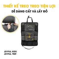 Túi Đựng Đồ Trên Xe Hơi Chính Hãng Jovikids - Tổ Chức Tiện Lợi Với Nhiều Ngăn Chứa An Toàn, Đạt Tiêu Chuẩn ECE R129