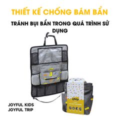 Túi Đựng Đồ Trên Xe Hơi Chính Hãng Jovikids - Tổ Chức Tiện Lợi Với Nhiều Ngăn Chứa An Toàn, Đạt Tiêu Chuẩn ECE R129