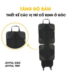 Bảo Vệ Ghế Ngồi Ô Tô Jovikids Chính Hãng - Tấm Lót Da Có Ngăn Chứa, Chống Bẩn và Chống Trầy, An Toàn cho Trẻ Em