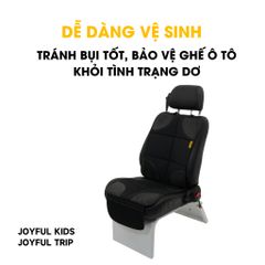 Bảo Vệ Ghế Ngồi Ô Tô Jovikids Chính Hãng - Tấm Lót Da Có Ngăn Chứa, Chống Bẩn và Chống Trầy, An Toàn cho Trẻ Em