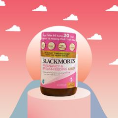 Viên Uống Bổ Sung Vitamin Cho Bà Bầu Blackmores Pregnancy & Breastfeeding Gold 60 Viên - Hỗ Trợ Phát Triển Thai Nhi Khỏe Mạnh