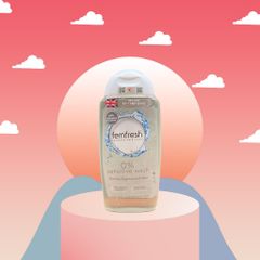 Dung dịch vệ sinh phụ nữ Femfresh 0% Sensitive Wash 250ml - Sạch nhẹ nhàng cho da nhạy cảm, chiết xuất tự nhiên, độ pH cân bằng 4.3