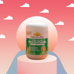 Viên uống bổ sung vitamin tổng hợp Nature’s Way Complete Daily Multivitamin 200 viên - Hỗ trợ sức khỏe và tăng cường sức đề kháng