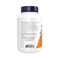 Viên Uống NAC 1000 mg NOW Foods Hỗ Trợ Giải Độc Gan & Tăng Cường Miễn Dịch - Hộp 120 Viên Nén từ USA