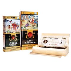 Hắc Sâm Củ Khô Hộp Thiếc Daedong Hàn Quốc 150g - Tăng Cường Sức Khỏe, Giảm Stress, Hỗ Trợ Điều Hòa Huyết Áp