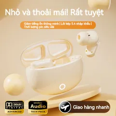Tai Nghe Bluetooth Không Dây HiFi Stereo TWS 5.4 IPX5 - Tai Nghe Thể Thao Có Microphone, Chống Nước, Chất Lượng Âm Thanh Tối Ưu