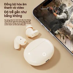 Tai Nghe Bluetooth Không Dây HiFi Stereo TWS 5.4 IPX5 - Tai Nghe Thể Thao Có Microphone, Chống Nước, Chất Lượng Âm Thanh Tối Ưu