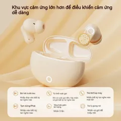 Tai Nghe Bluetooth Không Dây HiFi Stereo TWS 5.4 IPX5 - Tai Nghe Thể Thao Có Microphone, Chống Nước, Chất Lượng Âm Thanh Tối Ưu