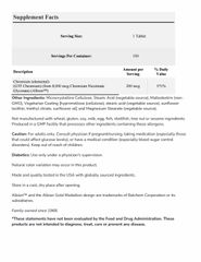Viên Uống GTF Chromium 200 mcg NOW - Hỗ Trợ Điều Hòa Đường Huyết và Mỡ Máu Hiệu Quả (Hộp 100-250 viên)