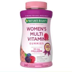 [Date 5/2026] Kẹo dẻo bổ sung vitamin tổng hợp cho Nữ Nature's Bounty 240 viên - Nhập Mỹ