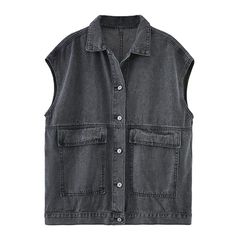 Áo Jean Ghi Lê Unisex Form Rộng Hàn Quốc - Thời Trang Đường Phố Nam Nữ 2021 - Thiết Kế Đơn Giản, Cá Tính