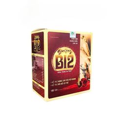 Viên uống Ginseng B12 Đông Trùng Hạ Thảo Hỗ trợ Tăng Cường Sức Đề Kháng - Hộp 100 Viên Nang Mềm Giúp Cơ Thể Khỏe Mạnh