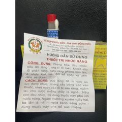 Nhức Răng Đồng Tiên - Combo 5 Chai Hỗ Trợ Giảm Đau Nhức Răng, Hiệu Quả Từ Thành Phần Thiên Nhiên