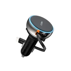 Củ Sạc Nhanh Ô Tô 3IN1 RECCI RQ10 - Tích Hợp Dây Rút Type-C 81W, Sạc Nhanh 12-24V cho Smartphone và Thiết Bị Điện Tử