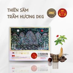 Viên Thiên Sâm Trầm Hương DKG Hàn Quốc - An Cung Hộp 10 Viên Hỗ Trợ Sức Khỏe và Giảm Căng Thẳng, Chính Hãng Nhập Khẩu