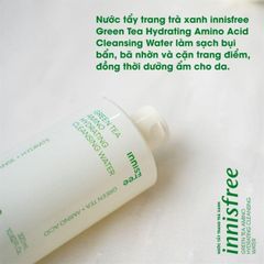 Nước Tẩy Trang innisfree Green Tea Amino Hydrating Cleansing Water 320ml