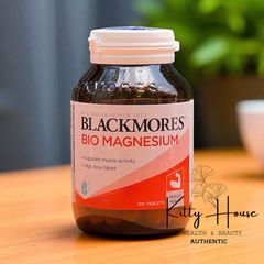 Viên Uống Blackmores Bio Magnesium 100 Viên - Hỗ Trợ Chức Năng Cơ Bắp, Sức Khỏe Tim và Xương - Hàng Nhập Khẩu Úc Chính Ngạch