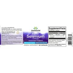 Viên Uống Selenium Glycinate Swanson Tăng Cường Đề Kháng Tuyến Giáp (Hộp 90 viên) - YoungFit