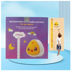 Bộ chạm nhảy tăng chiều cao Midu - Đồ chơi vận động giúp trẻ phát triển chiều cao và cải thiện kỹ năng thăng bằng, cho bé vui khỏe mỗi ngày.