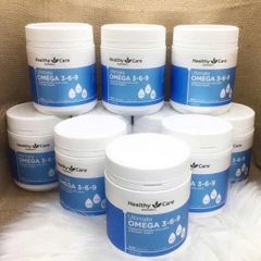 Viên Uống Healthy Care Ultimate Omega 200 Viên - Omega 3 6 9 Từ Úc, Hỗ Trợ Sức Khỏe Tim Mạch và Não Bộ