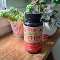 Viên uống Dầu Hạt Chia Deva Nutrition 90 Viên - Omega 3 6 9 Thuần Chay, Không Tinh Chế, Chất Lượng Cao từ Mỹ