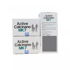 Viên Uống Canxi Active Calcinano MK7 D3K2 - Bổ Sung Canxi và Vitamin D3 Hỗ Trợ Tăng Chiều Cao, Hộp 30 Viên, Dinh Dưỡng Cho Trẻ Em và Người Lớn