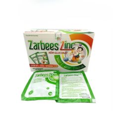 Kẽm Gói Zarbees ZinC - Bổ Sung Din Dưỡng Tăng Sức Đề Kháng, Hỗ Trợ Ăn Ngon Cho Trẻ Em - Hộp 30 Gói Dễ Dàng Sử Dụng