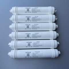 Bộ Lõi Tạo Khoáng Aqua T33 - 5 Lõi Lọc Nước Alkaline, Nano Silver, Hydrogen, Mang Đến Nguồn Nước Sạch, Khoáng Chất Tự Nhiên cho Gia Đình