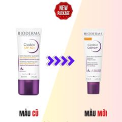 Kem Dưỡng Bioderma Cicabio SPF50 40ml - Phục Hồi Da, Chống Nắng, Giảm Thâm, Dành Cho Da Nhạy Cảm