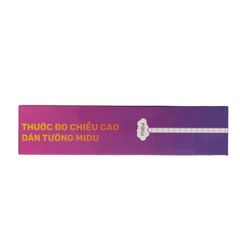 Thước Đo Chiều Cao Dán Tường Midu - Decal Đo Chiều Cao Ngộ Nghĩnh Cho Bé Yêu - Trang Trí Phòng Ngủ Câu Chuyện Hồi Ức