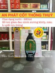 Cốt Thống Thủy An Phát 280ML - Hỗ Trợ Giảm Đau Nhức Xương Khớp, Phong Thấp, Thực Phẩm Chức Năng Tự Nhiên