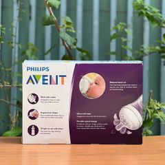 Set Bình Sữa Avent Natural Newborn 6 Món - An Toàn & Thuận Tiện Cho Bé, Bao Gồm 2 Bình 125ml & 2 Bình 260ml, Ty Ngậm & Cọ Rửa