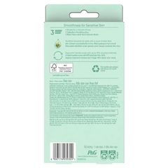 Dao Cạo Gillette Venus Comfortglide Sensitive 3 Lưỡi - Thiết Kế Thông Minh Cho Da Nhạy Cảm, Sử Dụng Lành Tính
