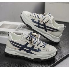 Giày Nam Thể Thao FAOSYMD Sneaker Mới - Giày Chạy Bộ Thời Trang Dễ Phối Đồ, Phù Hợp Đi Học, Đi Chơi, Gym