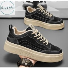 Giày Nam Thể Thao GM06 Đế Khâu Cực Bền - Sneaker Thời Trang Mới Dễ Phối Đồ, Phù Hợp Đi Học, Chơi, Làm, Chạy Bộ, Gym