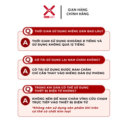 Combo 20 Miếng Dán Từ Tính Powerful-X Mediping - Giảm Đau Cơ, Hỗ Trợ Lưu Thông Máu, Cải Thiện Vận Động An Toàn, Tiện Lợi