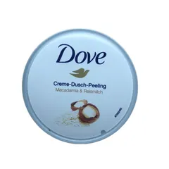Kem Tẩy Tế Bào Chết Dove Macadamia & Sữa Gạo 225ml - Dưỡng Da Mềm Mịn & Tươi Sáng, Phù Hợp Với Mọi Loại Da, Chiết Xuất Tự Nhiên