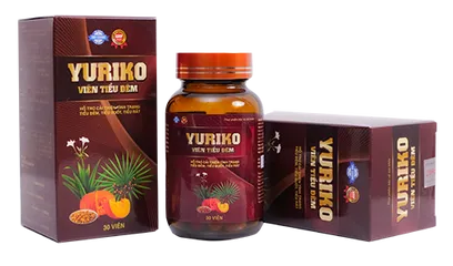 Viên Tiểu Đêm Yuriko - Hỗ Trợ Giảm Tiểu Đêm, Tiểu Buốt, Tiểu Nhiều Lần - Thực Phẩm Chức Năng 30 Viên