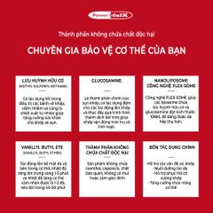 Kem Phục Hồi Powerful-X Recovery Cream+ Hàn Quốc - Combo 10 Gói 2ML Giảm Đau Mỏi và Hỗ Trợ Phục Hồi Cơ Xương Khớp