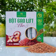 Bột Gạo Lứt Như Ý Plus X3 - Hỗ Trợ Giảm Cân, Giảm Mỡ, Dùng Thay Bữa Ăn - Hộp 20 Gói 28g Cho Sức Khỏe Tốt Nhất
