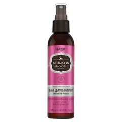 Xịt Dưỡng Tóc Hask Keratin Protein 5-in-1 175ml - Dưỡng ẩm, Bảo vệ, Tạo kiểu Tóc Khỏe Mạnh, Dễ Chải, Không Hóa Chất