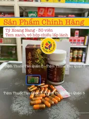 Viên uống Tỷ Xoang Nang - Hỗ trợ viêm xoang, viêm mũi dị ứng, nhức đầu - Sản phẩm chức năng chính hãng từ Malaysia, 30 viên/hộp