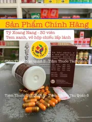 Viên uống Tỷ Xoang Nang - Hỗ trợ viêm xoang, viêm mũi dị ứng, nhức đầu - Sản phẩm chức năng chính hãng từ Malaysia, 30 viên/hộp