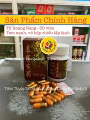 Viên uống Tỷ Xoang Nang - Hỗ trợ viêm xoang, viêm mũi dị ứng, nhức đầu - Sản phẩm chức năng chính hãng từ Malaysia, 30 viên/hộp